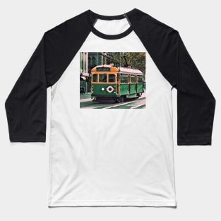 Melbourne City Tram Baseball T-Shirt